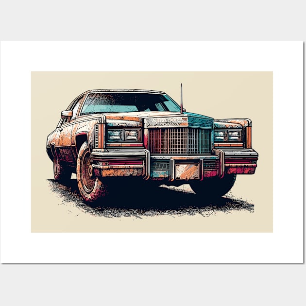 Cadillac Eldorado Wall Art by Vehicles-Art